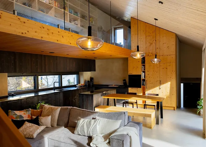 Earthen - Natural Luxury Family Retreat With Sauna Vakantiehuis Liptovský Ján