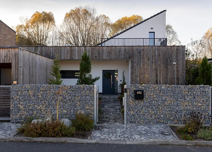 Vakantiehuis Earthen - Natural Luxury Family Retreat With Sauna Liptovský Ján